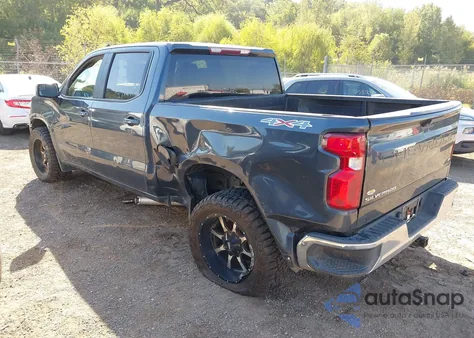 2020 Chevrolet Silverado 1500 4Wd Short Bed Lt из США, поврежденный, VIN 1GCUYDED8LZ120755